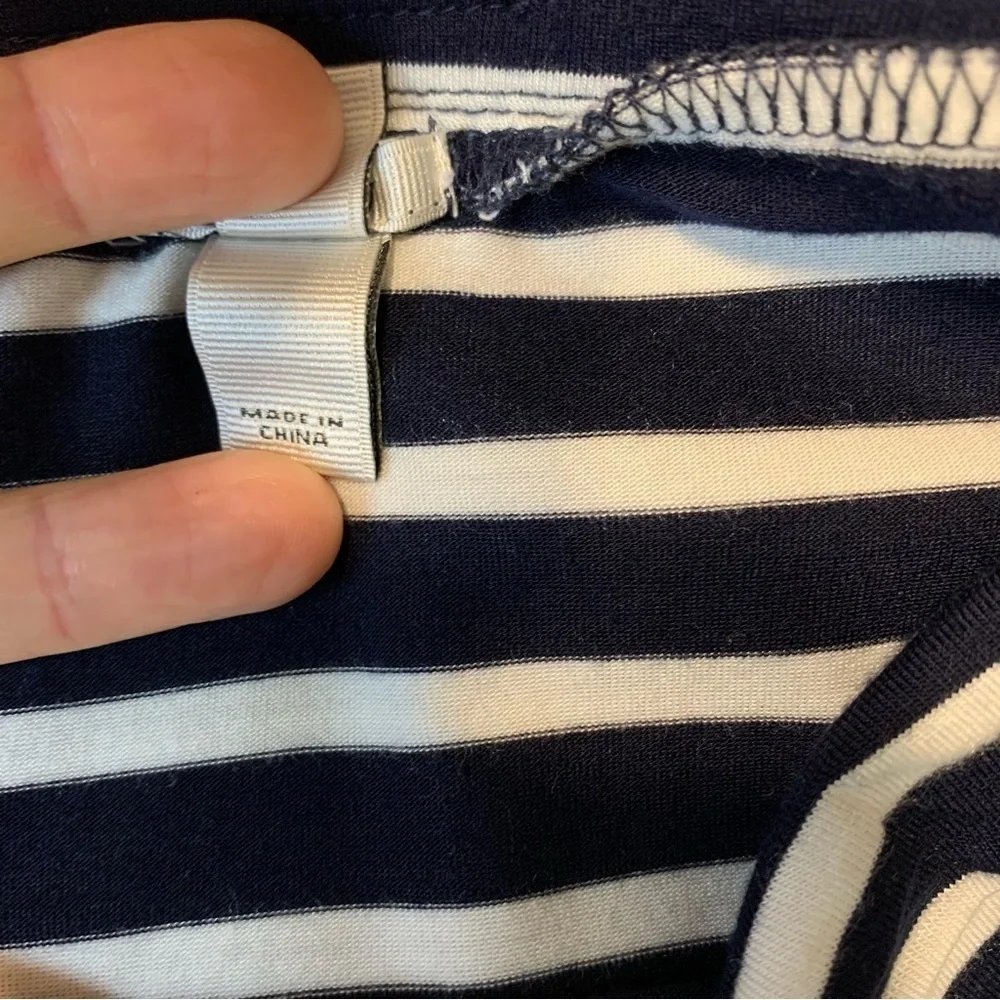 J. Crew Striped Modal, Spandex Maxi Skirt- Sz XS - Picture 5 of 10